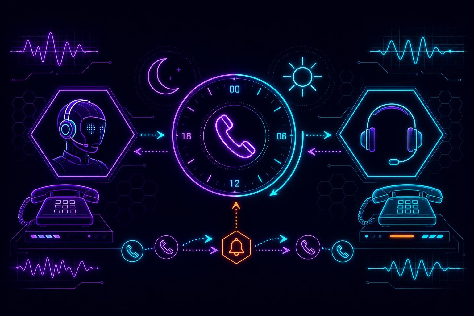 découvrez notre analyse complète des services de permanence téléphonique 24h/24, comparant les options d'intelligence artificielle et humaines pour répondre efficacement à vos besoins.